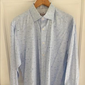 Robert Graham men’s long sleeve shirt. Great look